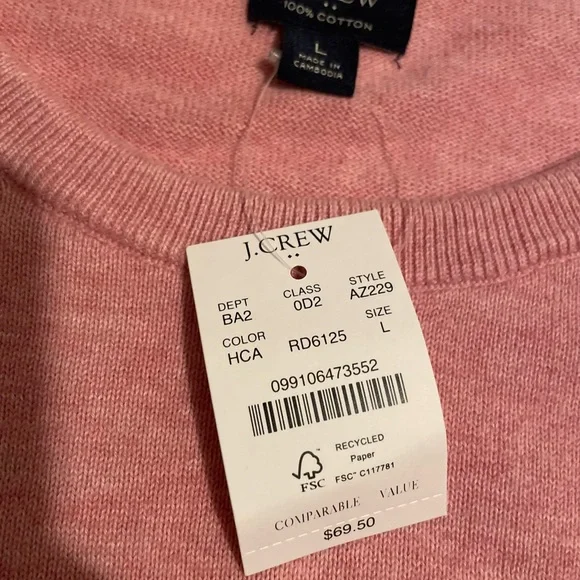 J Crew Men’s Crewneck Sweater - Picture 3 of 4